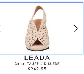 $60 Leada. ( L’AmourDesPieds) Size 11