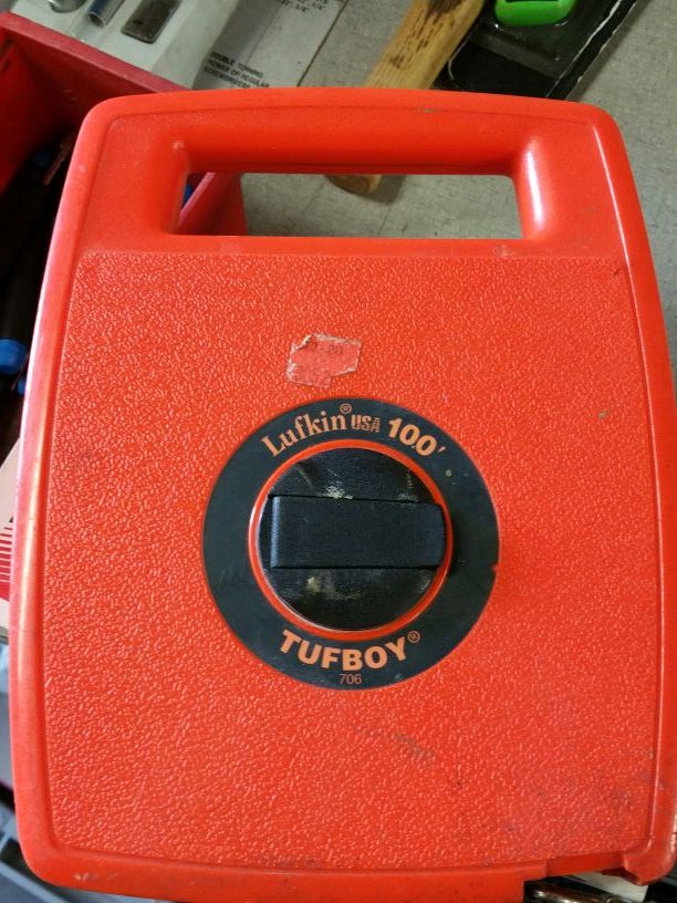 LUFKIN USA 100' TUFBOY NON METTALIC TAPE