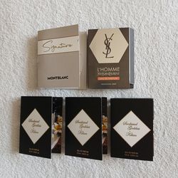 5 NEW YSL Homme Montblac Signature Sunkissed Goddess by Kilian Parfum Perfume
