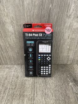 Texas Instruments TI-84 Plus CE Python Graphing Calculator
