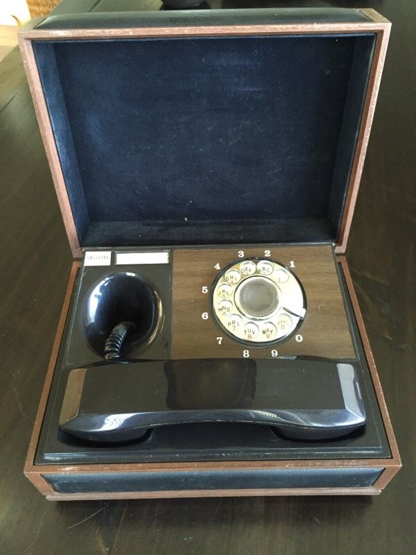 Vintage Decotel Personal Rotary Phone