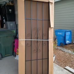 Security Screendoor with Lock