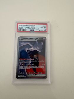 Pokemon Card Team Rocket’s Mewtwo PSA 10 Gem Mint Ascended Heroes