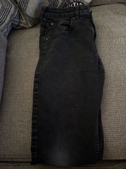 Nautica Men’s  Slim Straight Jeans in Black