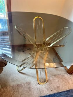 Glass table