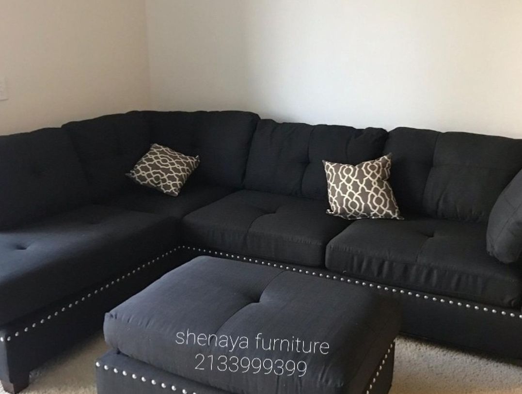 Black Sectional Sofa New