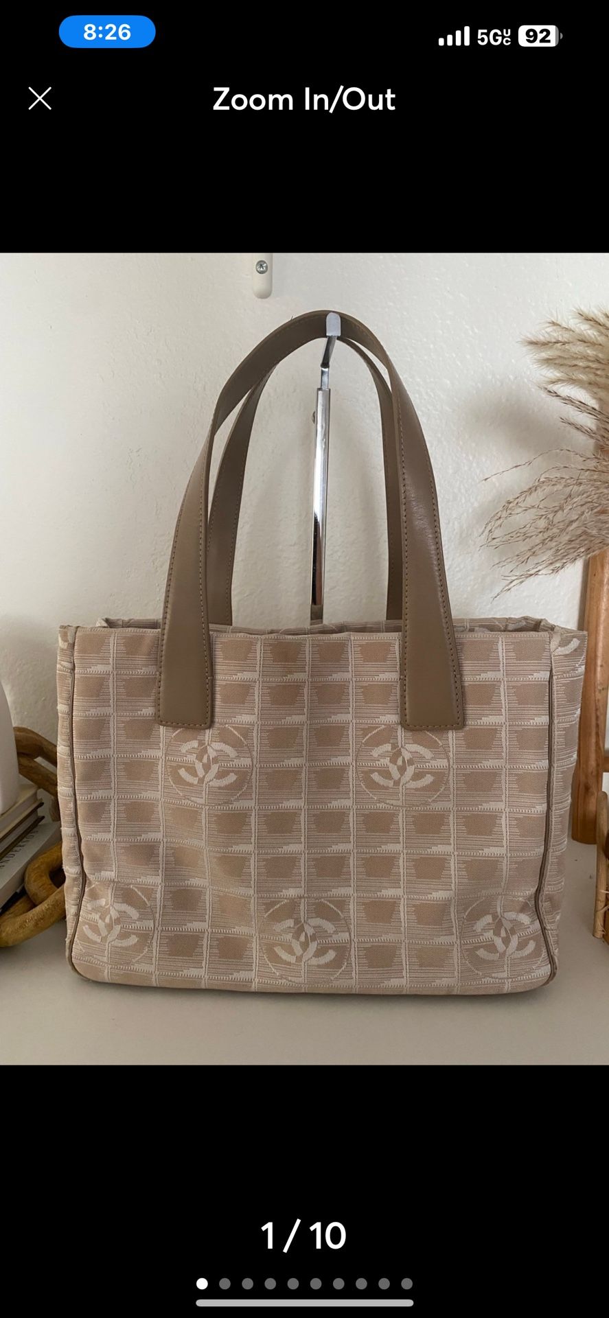 Preloved ch A N E L Ligne Tote Bag