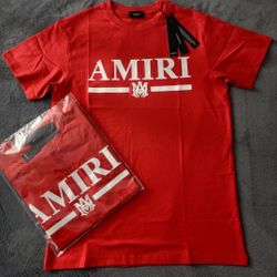 Amiri Red Shirt All Sizes