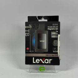 New Lexar Portable SL500 1TB USB 3.2 GEN 2X2 SSD SL500 MAGNETIC SET