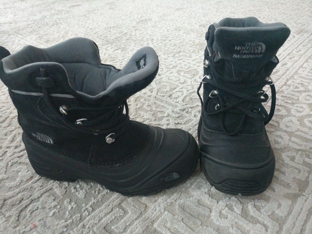 North face snow boots for kids