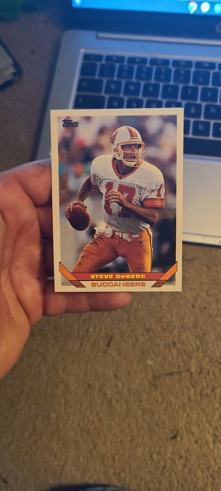 Steve Deberg 1993 Topps Football Card