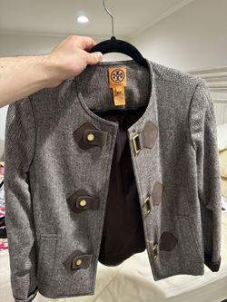 Cropped Jacket by Tory Burch