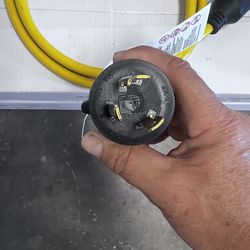 RV electrical box and cord