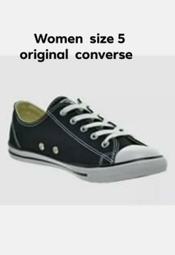 Converse size 5 women