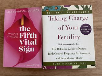 Books - Taking Charge Of Your Fertility and The Fifth Vital Sign