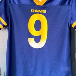 LOS ANGELES RAMS MATTHEW STAFFORD JERSEY KIDS SIZE LARGE 12