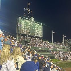 Face Value Cubs Bleacher Tickets 
