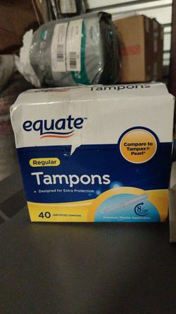 Equate Regular 40ct Tampons