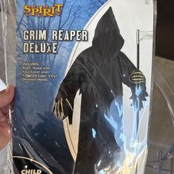 Kids Halloween Costume Grim Reaper