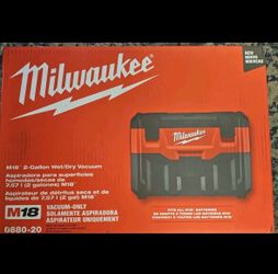 Milwaukee 0880-20 18V Wet/Dry Vacuum, Bare Tool NEW Sealed