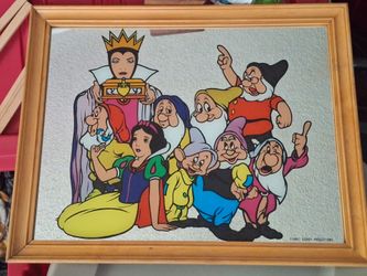 Snow White and 7 Dwarves Mirror