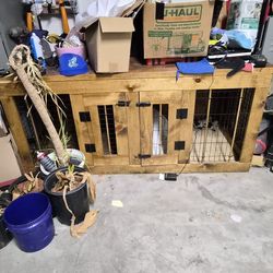 Wood Dog Kennel