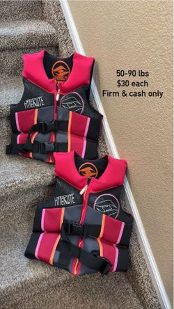 Life jackets prices on photos