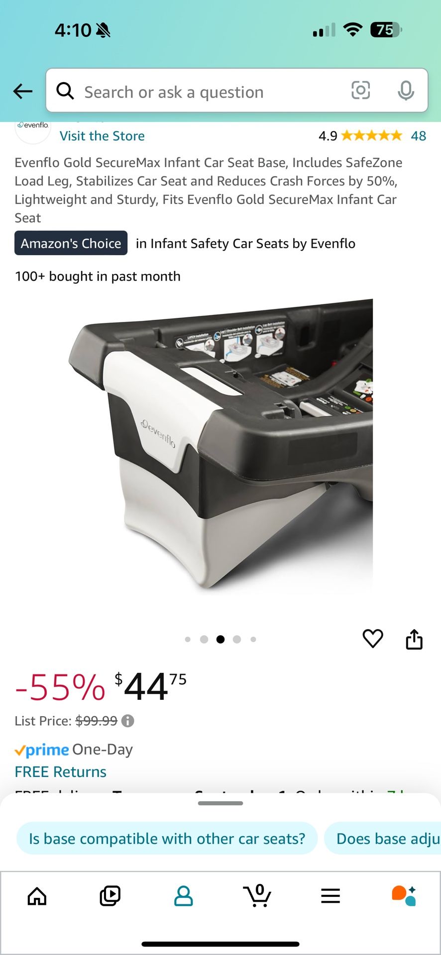 Evenflo Car Seat Base