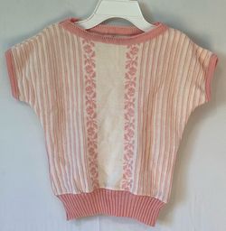 Girls Knit Sleeveless Top Sz 10-1q y.o