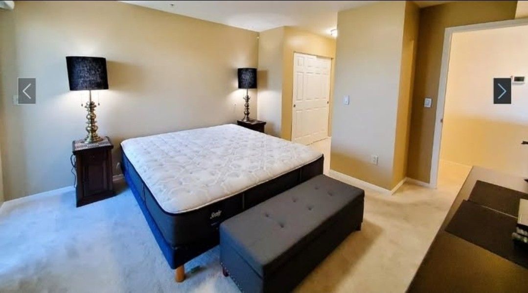 King Bedroom Set & Smart LG TV