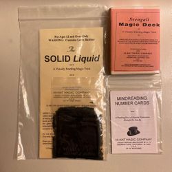 Pack of 3 Amazing Magic Tricks