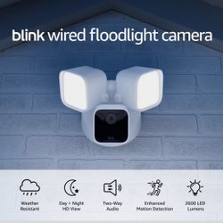 Blink Wired Floodlight Camera