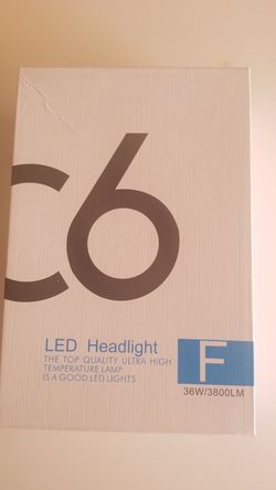 H3 led headlight c6