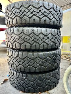 Used Goodyear tires 285/75/18 tires only no installation