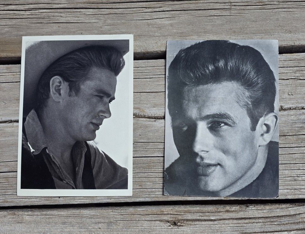 Vintage James Dean Collectible Postcards