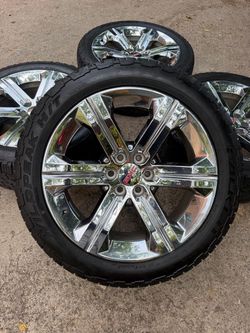 Rines 22” split 7 oem 6 lug Chevy GMC Cadillac $1100