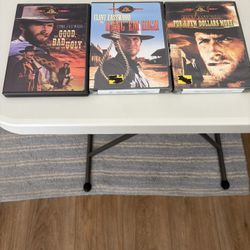 Three Clint Eastwoods Westerns On DVD