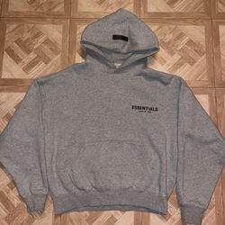 Essentials Fear of God Oatmeal Hoodie 