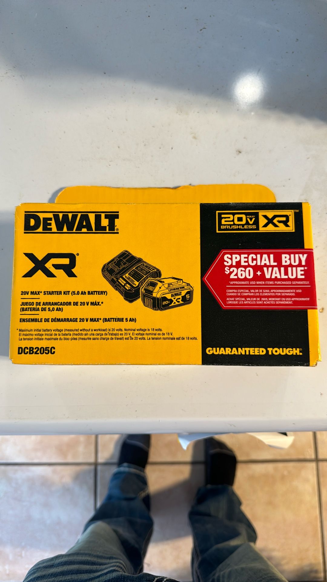 Dewalt Battery/Charger Combo