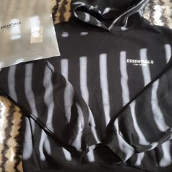  Fear of God Essentials Fleece Hoodie II 'Black'