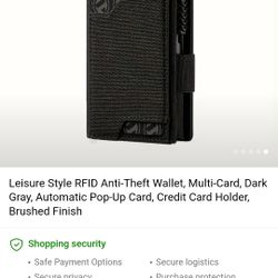 Slik RFID Blocking Pop-up Wallet