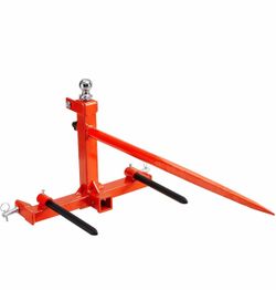 49 in. Hay Spear Bale Spears 1600 lbs. Loading Capacity