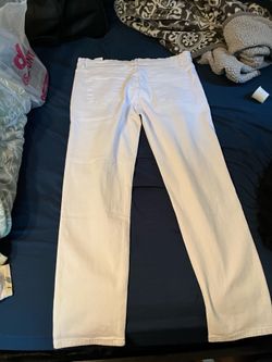 White jeans