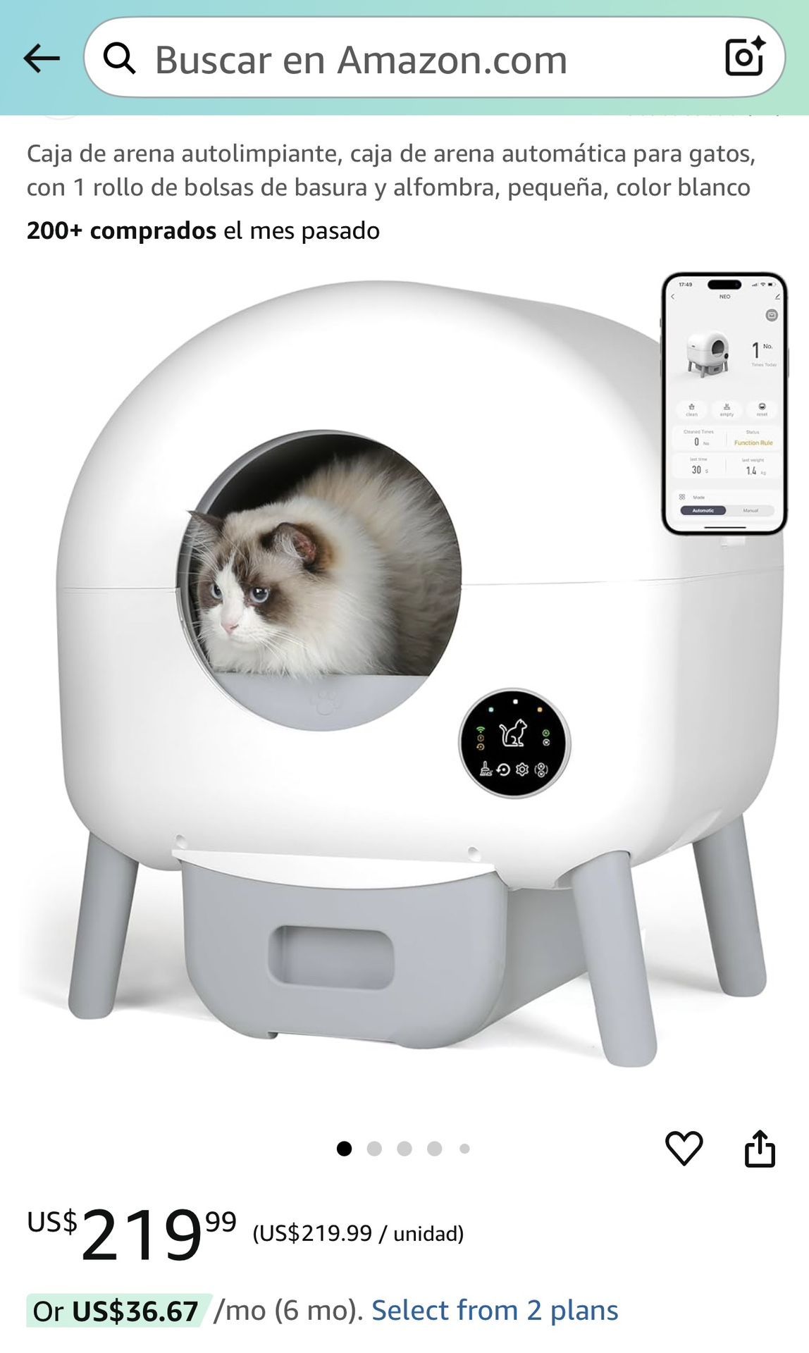 Robot Cat Litter
