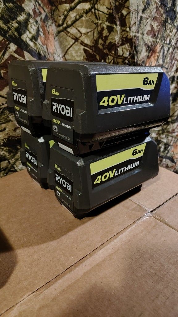 Ryobi 6ah Batteries