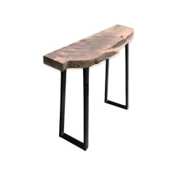 Side End Table, Entryway Table, Live Wood