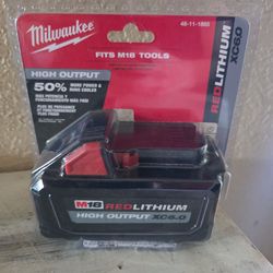 Milwaukee M18 RedLithium XC 6 Ah Lithium-Ion High Output Battery