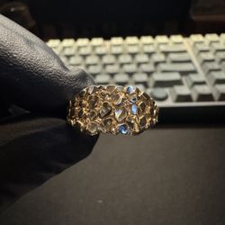 10k Gold Nugget Ring