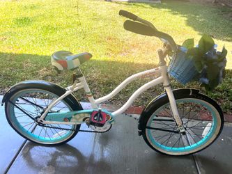 Huffy Good Vibrations 20” Girls Beach Cruiser – New Tubes – Ready to Ride!