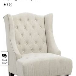 2 gently used accent chairs from Macy’s